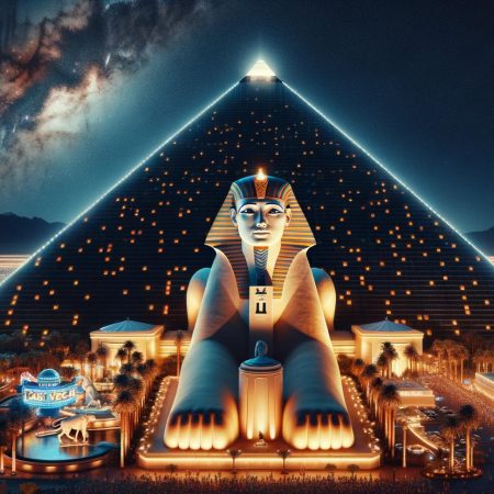 De Prachtige Luxor Hotel & Casino in Las Vegas