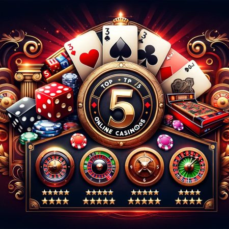 Top 5 Online Casino’s in 2018